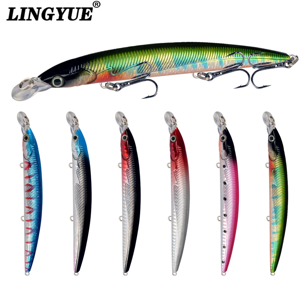 1PC Floating Minnow Hard Fishing Lure Long Cast Swim Bait for Lake River Predator Fish Angling