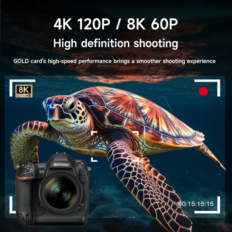 Cartão de memória CFexpress tipo B 500 GB -Ideal para vídeo RAW 4K e 8K, fotografia de alta velocidade e uso profissional - Compatível com