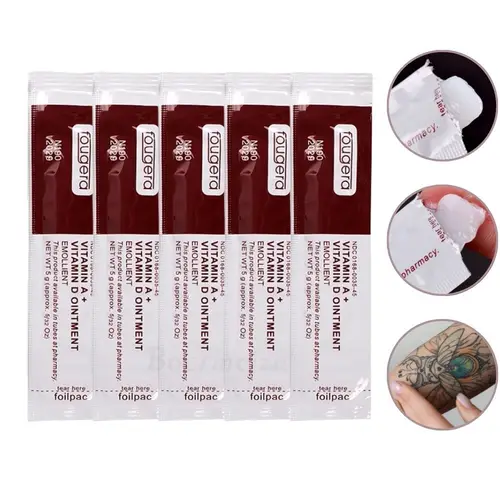 Crema para el cuidado posterior del tatuaje A & D Fougera ungüento de vitamina Anti cicatriz Gel de reparación de maquillaje permanente para tatuaje arte corporal suministros Microblad