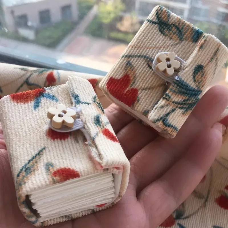 

Mini Portable Handmade Fabric Watercolor Book Cotton Pulp Medium Coarse Water Color Paper Blank Sketchbooks Student Art Supplies