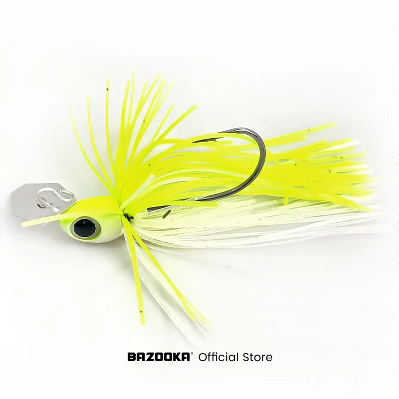 Bazooka Draht Köder Spinnerbait Angeln Köder Set Spinner Metall Haken Löffel Wobbler Künstliche Bass Pailletten Hecht Karpfen Eis Winter