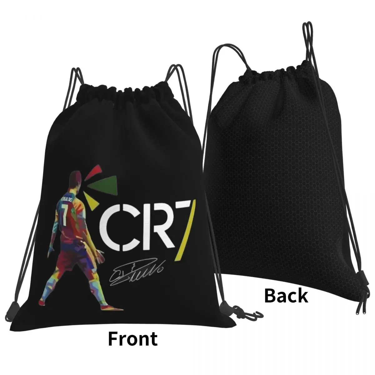 Sac à dos étanche avec nom personnalisé, sac de rangement extérieur, plage, natation, sport de proximité, CR7 Cristiano Ronaldo EvaluGym