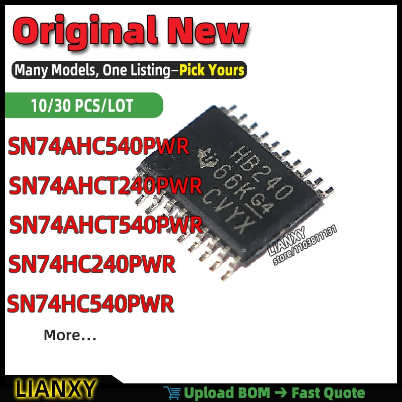 SN74AHCT240PWR SN74HC540PWR SN74HC240PWR SN74AHC540PWR SN74AHCT540PWR TSSOP-20 Buffer IC New Original