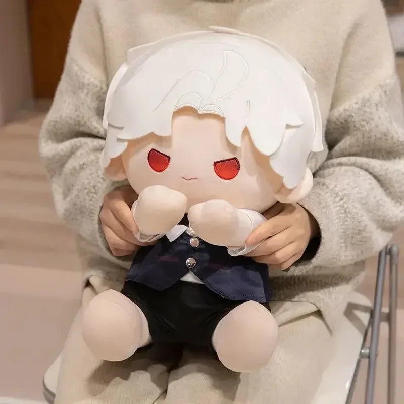 

Game Love and Deepspace Rafayel Xavier Cute Sitting Posture Plush Doll Body Dress Up Cotton Plushie 40cm Pillow Cosplay CCSFV3SD
