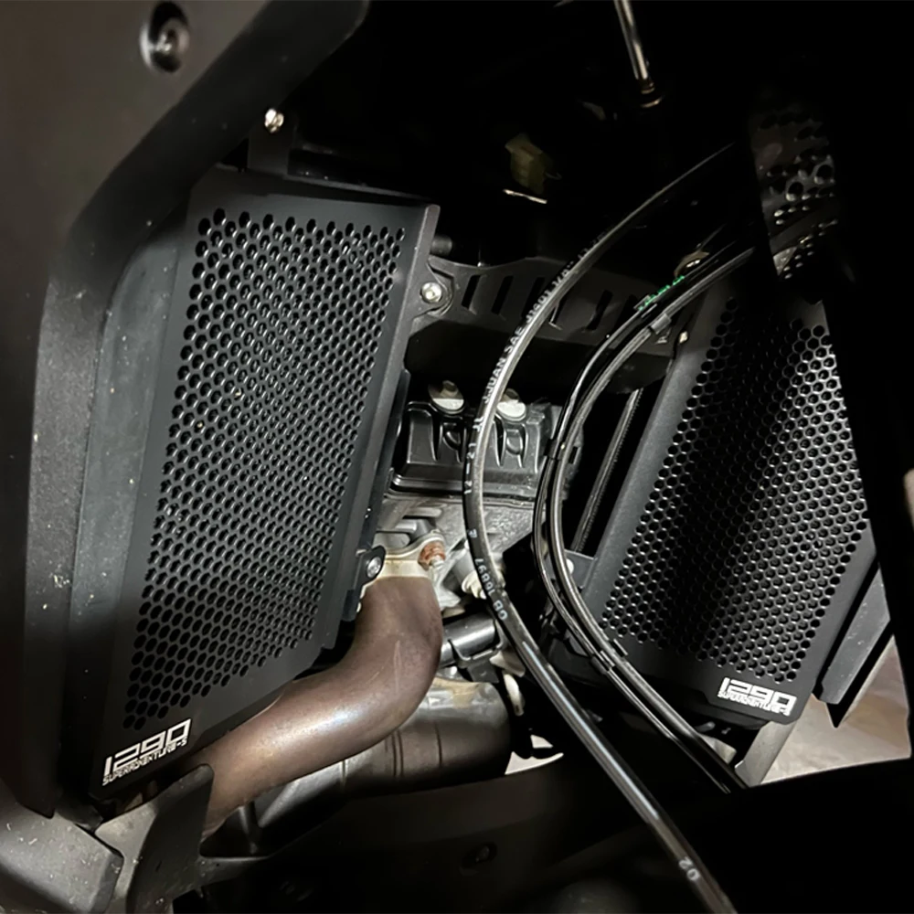 ل SuperAdventure 1290S 1290R 1290 Super Adventure ADV S R 2021 2022 2023 2024 2025 شبكة المبرد غطاء حماية حامي