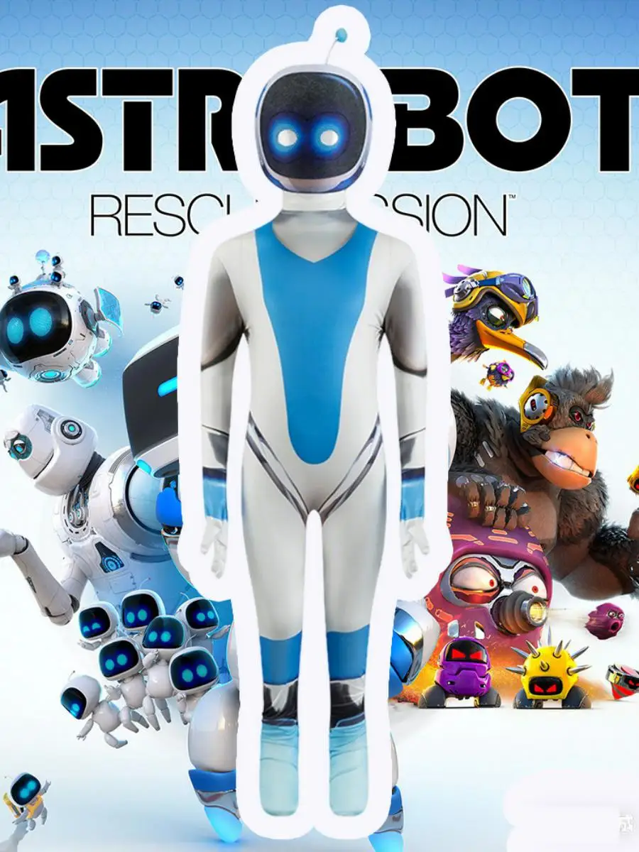 

New Halloween Astrobotcos Children'S Robot Stage Performance Cross-Border Costume 2026 Spring Fashion Ladies' Wear