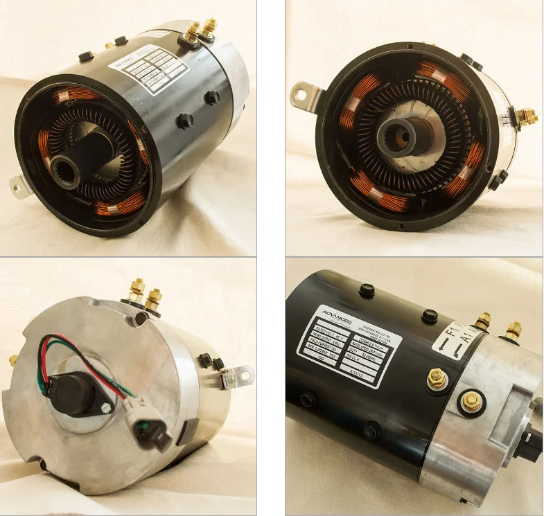 ZQS48-3.8T dc 48v 3.8KW DC Motor for electric vehicle