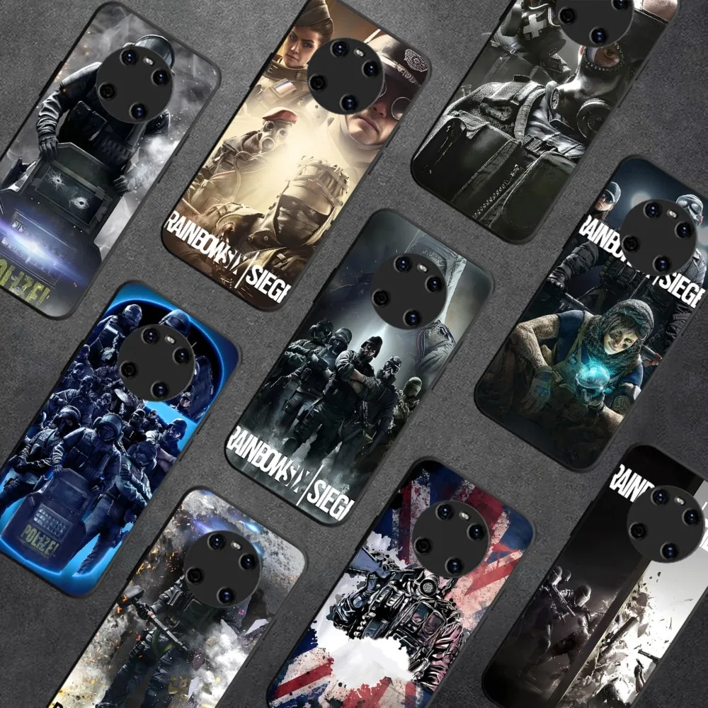 Game R-Rainbow-Six Siege Case iphone case For Huawei Y9 6 7 5 Prime Enjoy 7s 7 8 plus 7a 9e 9plus 8E Lite Psmart Shell