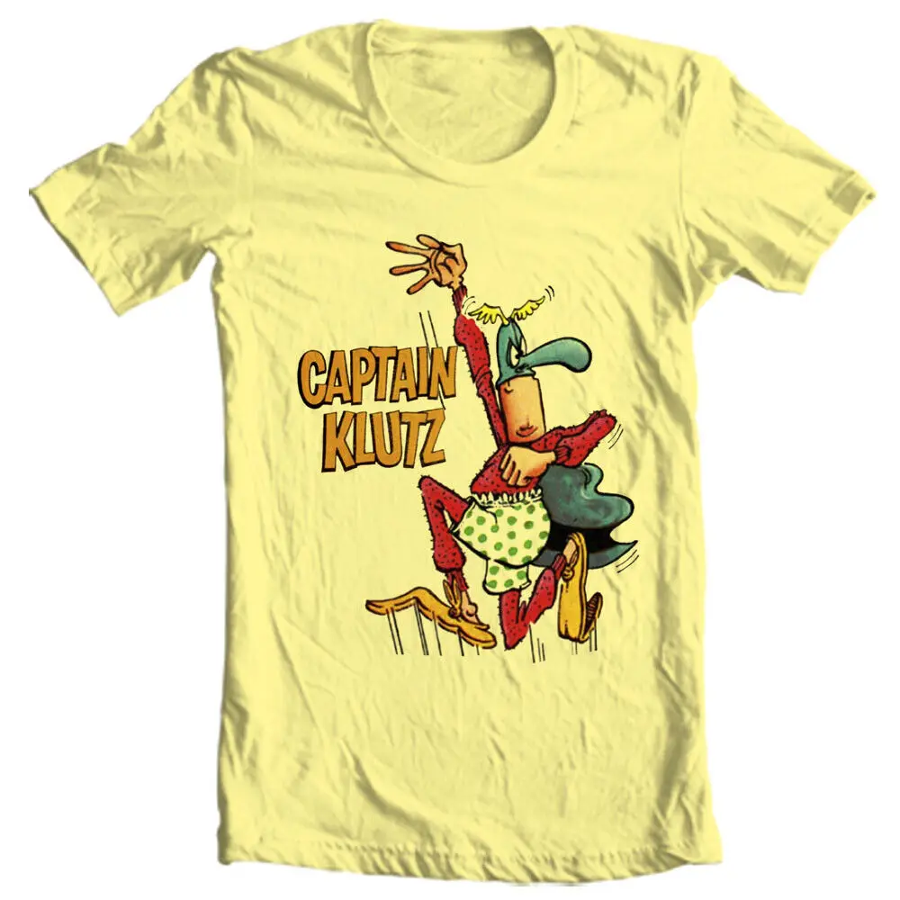 Captain Klutz T Shirt Mad Magazine Regular Adult Fit Cotton Graphic Tee