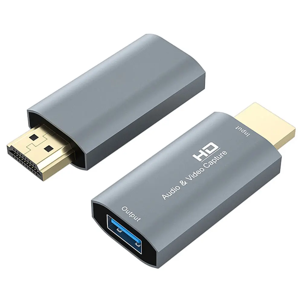4K Video Capture Card type c USB c female to HDMI-compatible male 1080P Live Video Streaming Game Recorder 60hz