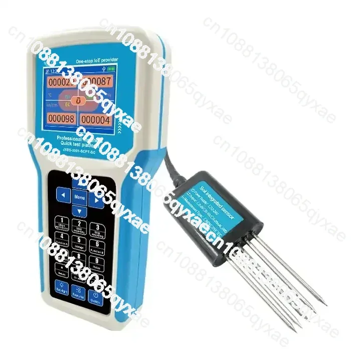 JXBS-3001-SCY-PT-NPK  Handheld High Speed Measurement Ph Temperature Moisture Ec Npk  Soil Npk Analyzer