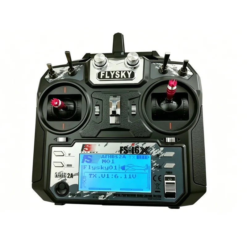 

Flysky FS-i6X Transmitter, 10CH, Mode1/Mode2, Optional Receiver for Versatile RC Applications