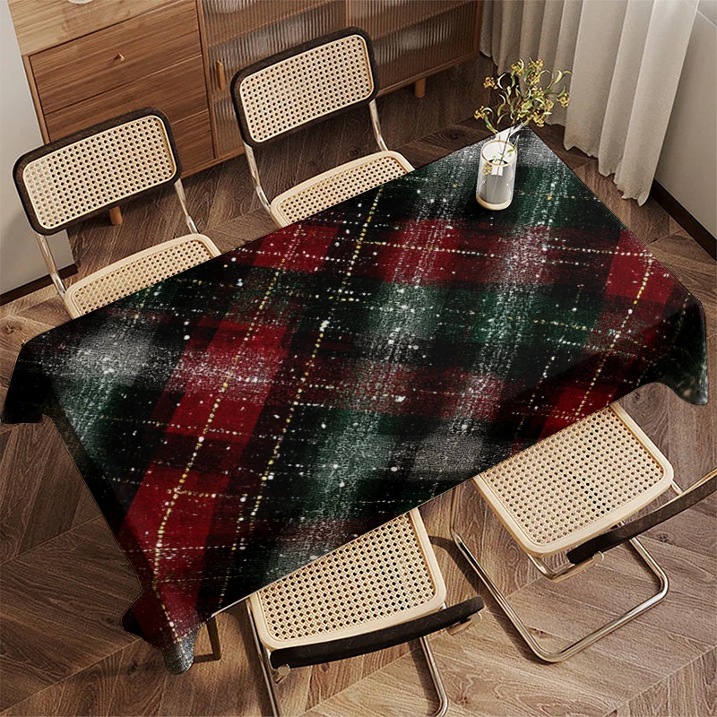 Marbled Pattern Tablecloth Restaurant Kitchen Tablecloth Living Room Home Decoration Rectangular Party Decoration