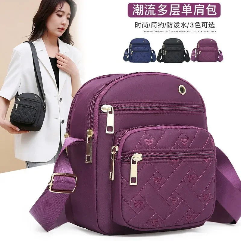 

Women Tote Bag Oxford Waterproof Shoulder Messenger Bags Women Casual Crossbody Bags Adjustable Strap for Weekend Vacation