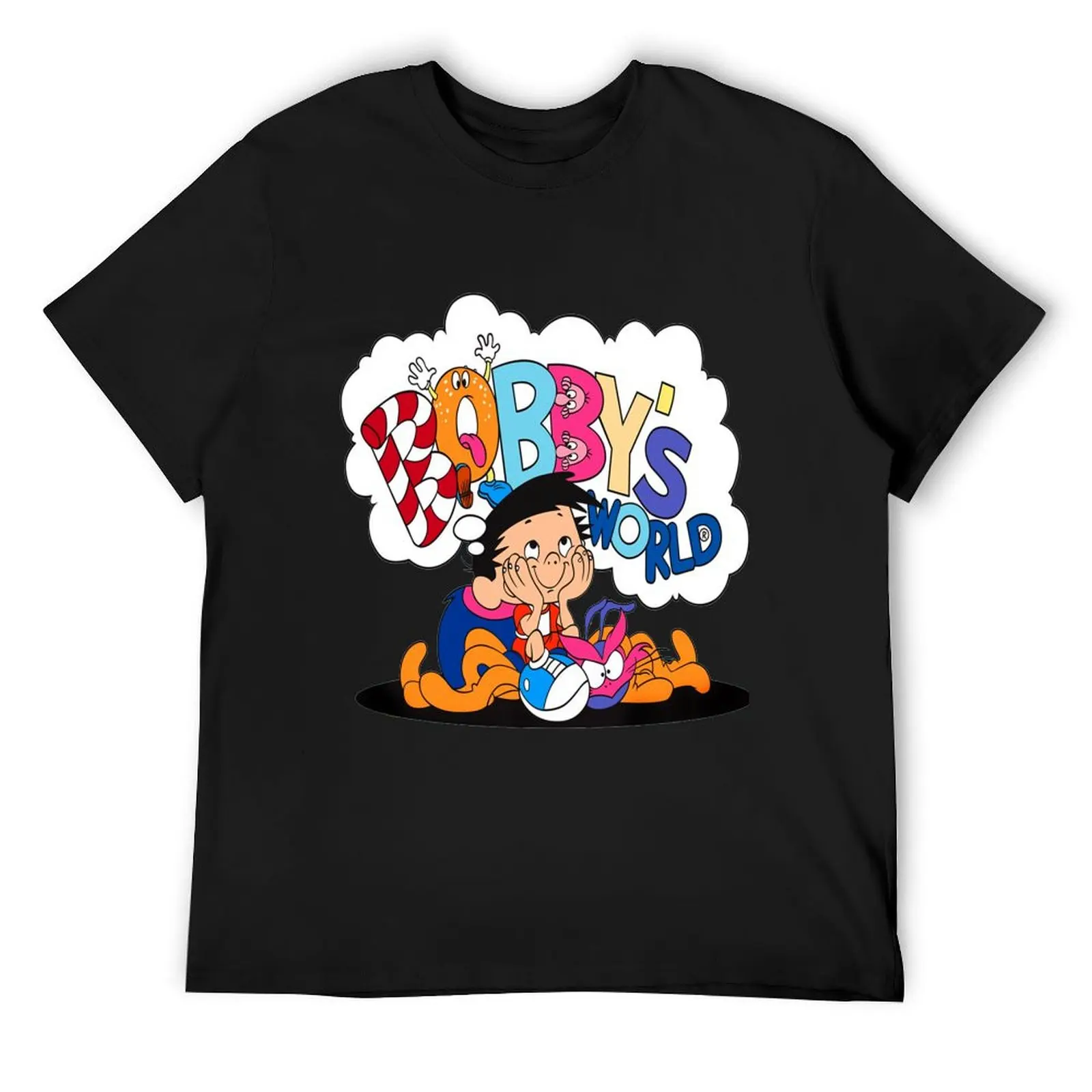 

bobby's world cartoon bobbys world shirt bobbys world tshirt T-Shirt hippie clothes heavyweights t shirts for men pack