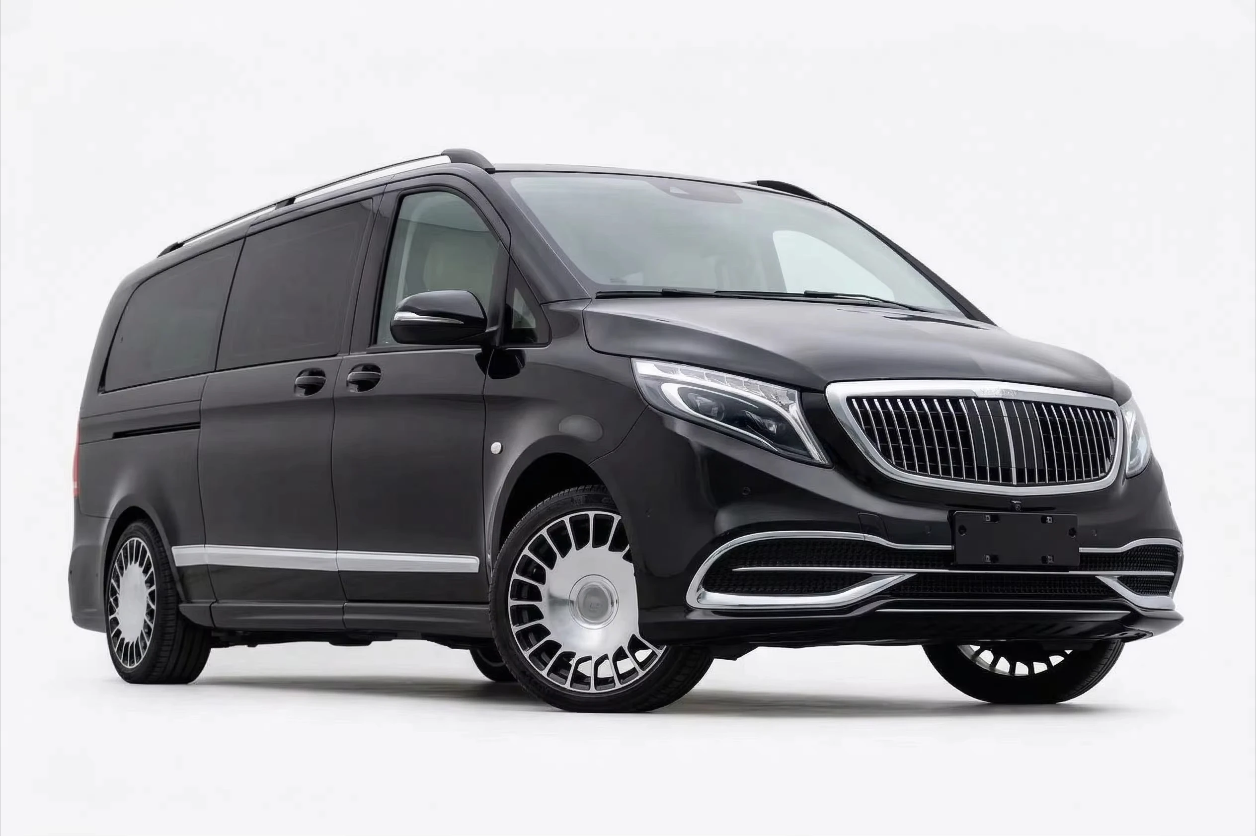 -Benz V260 16-22 New Vito V250 Metris Body Kits-Full Set Plastic Headstock Kit Glue Tape Screws Installation