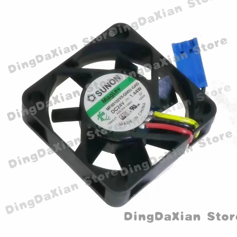 D 1PCS 24V 1.44W 3-Pin Server Inverter Fan For SUNON MF40102VX-Q00U-GAD 40×40×10mm 4CM