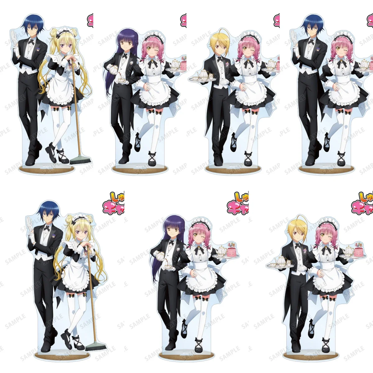 15CM Shugo Chara Acrylic Stand Ornaments Keychain Decorations cosplay Accessories Christmas Gifts