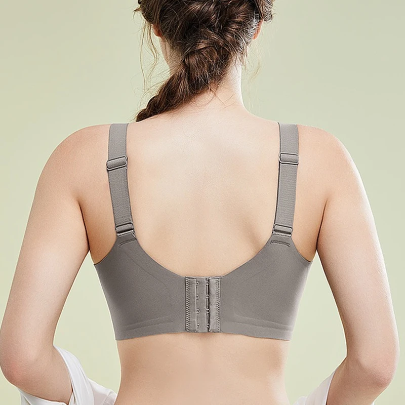 Comfortable, Breathable, Adjustable Sports Bra, Small Breast Reduction, Anti-sagging, Large Size, Full Cup, Wire-free Underwear