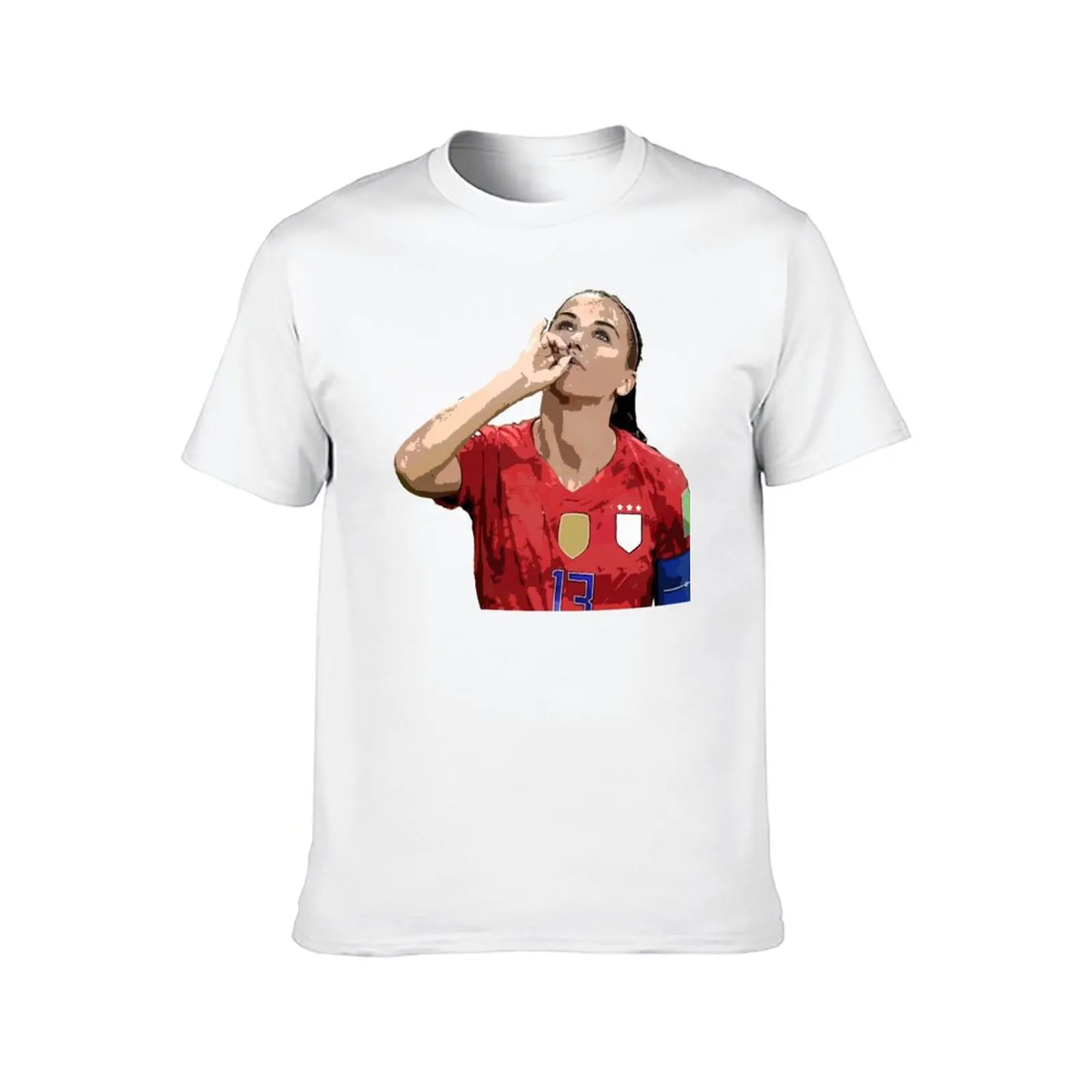 Alex Morgan T-Shirt men t shirt cotton 100% man tshirt man t shirt summer T-Shirt #2