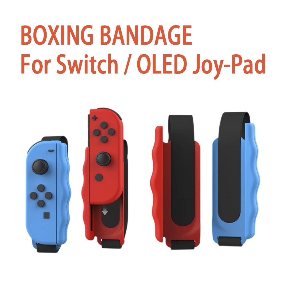 TNS-2127 Correias de pulso para jogos de movimento esportivo para Switch/OLED Joy-Con – Fit Fitness Boxe, Just Dance, Pacote de 2