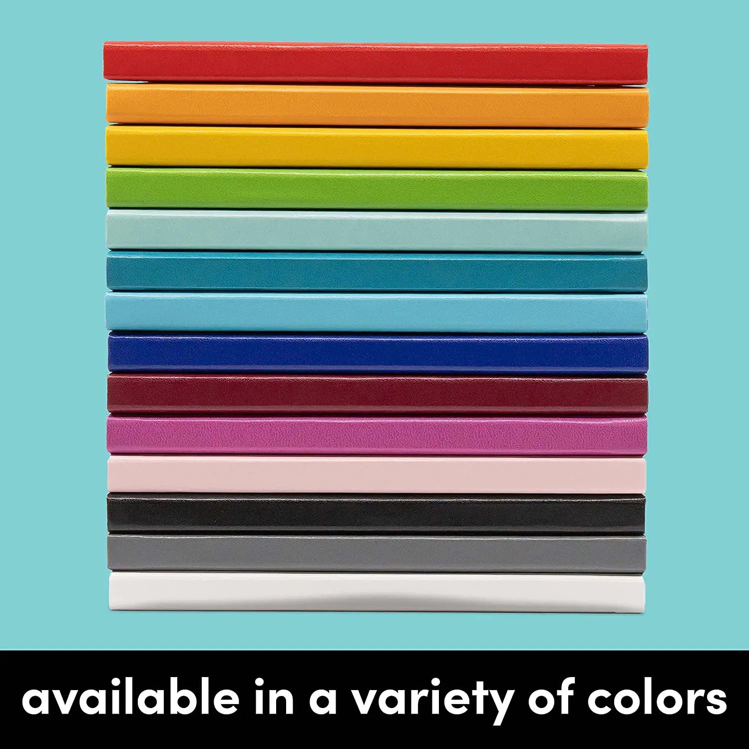 Medium Dotted Journal Notebook, Stitched Hardcover A5 Writing Journal, White Pages, Lay Flat, Notebook for Work or School Office