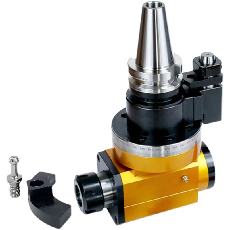 High Quality Plc Control Electric Sleeve 90 Degree Angle Head Cat40 Bt50 for Machinery