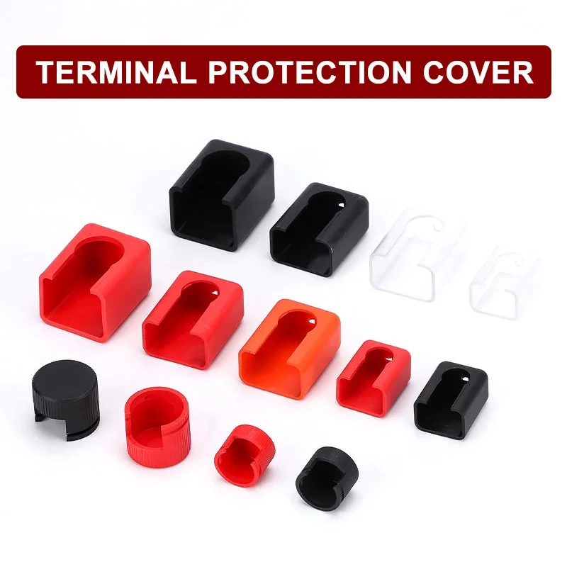 Terminal Protective Cover 100A 120/200/400A Through-wall Connection Terminal Protection Cover Energy Storage Connector Dust Cap
