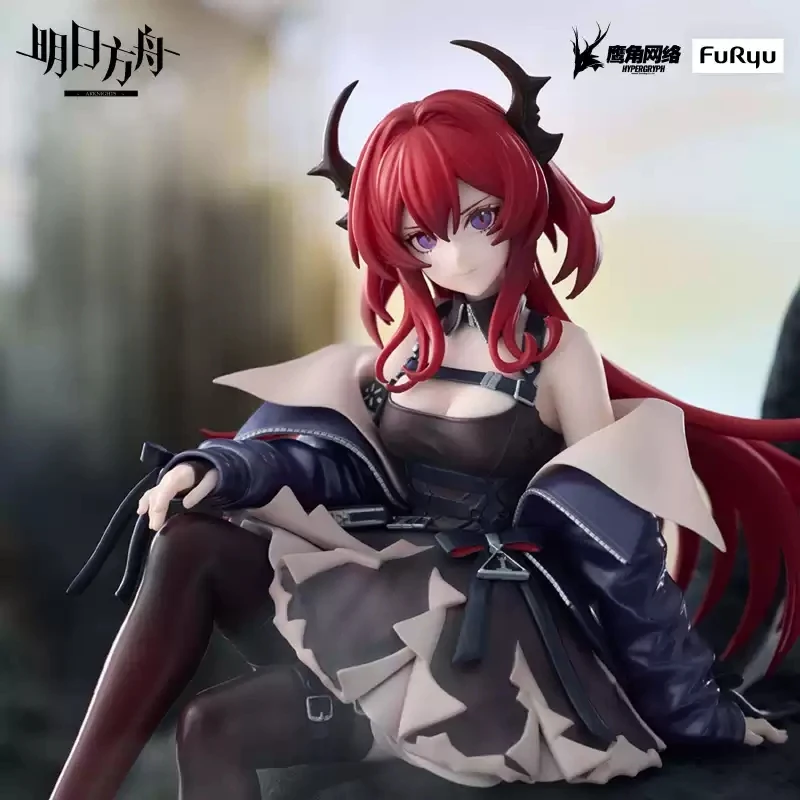 Originele FuRyu Arknights Surtr Energy Connection Ver. Noodle Stopper Figuur Anime Model Speelgoed Collectie Desktop Ornament 15CM