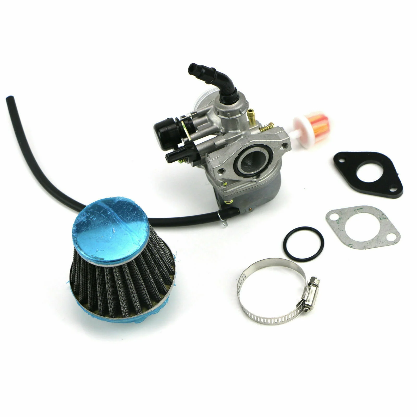 Efficientt-PZ19 Carburetor For Taotao 50Cc 70Cc 90Cc 110Cc 125Cc Dirt Bike ATV Scooter Moped With Air Fuel Filter