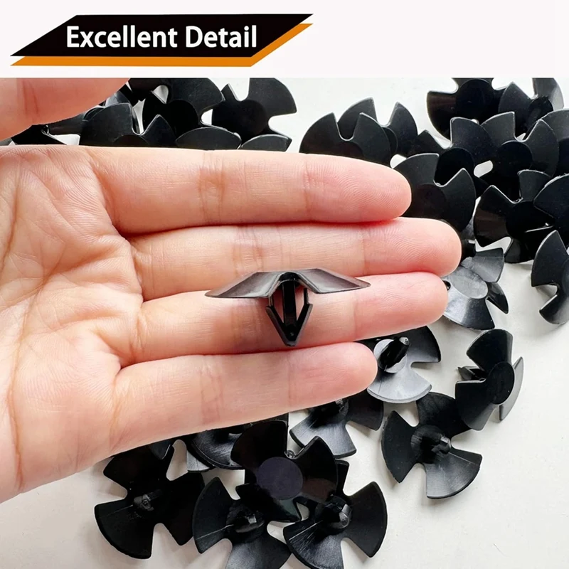 50Pcs Hood Insulation Retainer Clips With Fastener Remover For Jeep Grand Cherokee Chrysler Dodge Ram, Replace 4878883AA