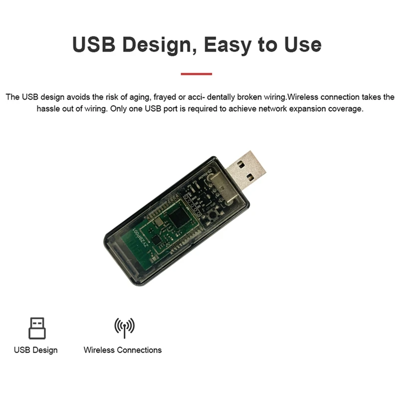 USB Signal Amplifier Extender Signal Repeater Zigbee For Tuya Ewelink Home Assistant Zigbee 2MQTT Tasmota Device