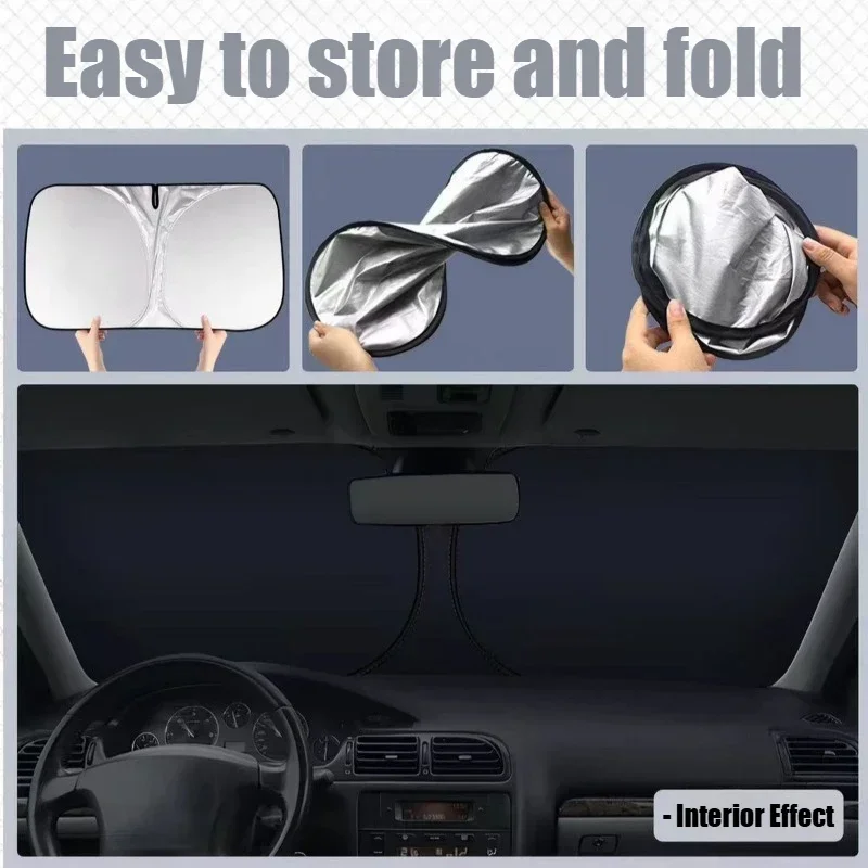 For Changan Deepal S07 Protection Decorative - Anti-UV Car Sun Shade Windshield Sun Shade Blocks Direct Sunlight