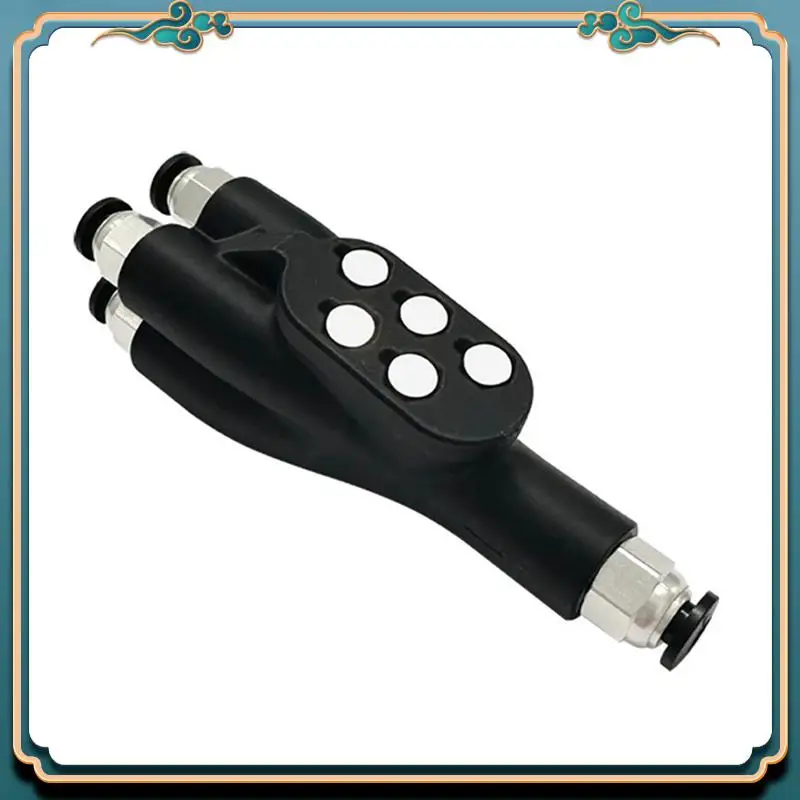 (جديد)-4 في 1 PTFE محول المواد منفذ توسيع الأنابيب AMS توصيل 4 وحدات التغذية لمختبر بامبو X1/P1 X1C P1S P1P