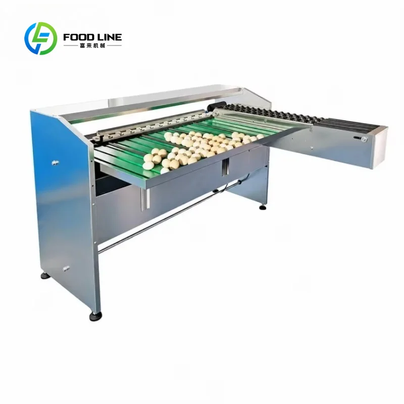 Customized Automatic Egg Grading Candling Machine For Chicken Duck Egg Processing Farm Commercial Use