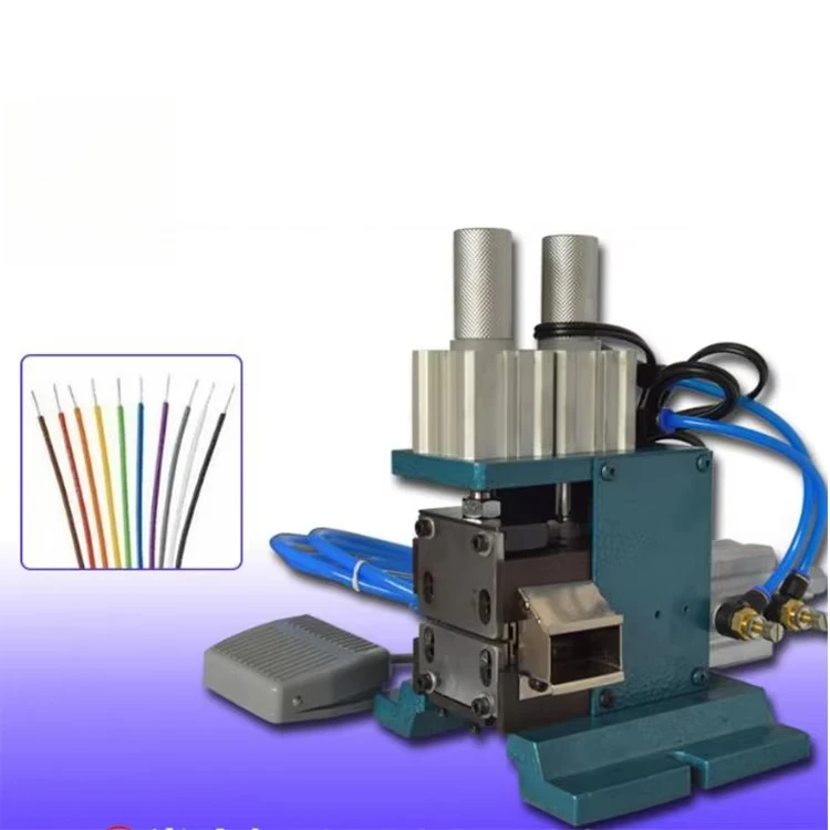 3F Electric Pneumatic Peeling Machine Automatic Cable and Manual Wire Stripper for Cutting Stripping Packing