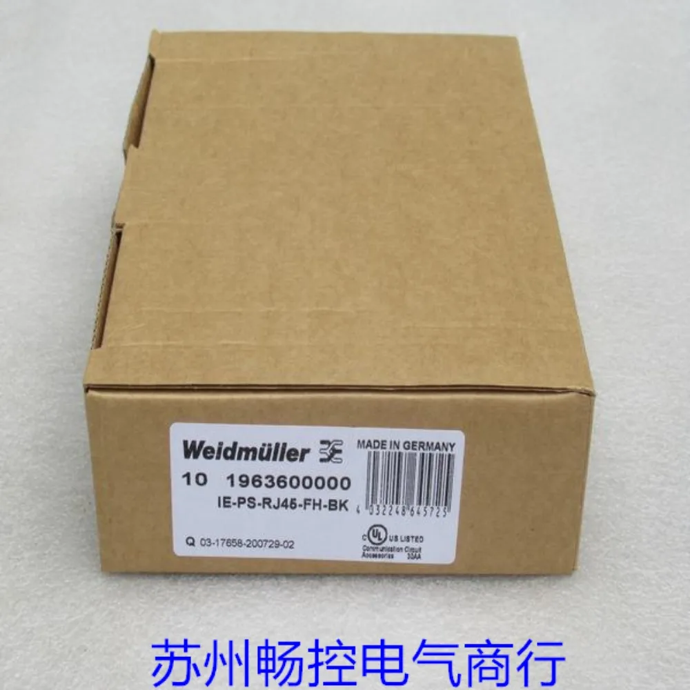 Weidmuller konektor kabel Ethernet IE-PS-RJ45-FH-BK 1963600000