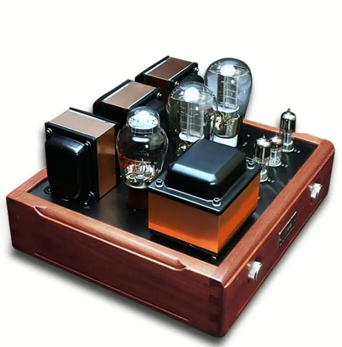 

DAA-300S 300B tube single-ended tube amplifier power amplifier HIFI class A fever tube amplifier, 6H6*2, 6H23*2, 5U4*1, 300B *2