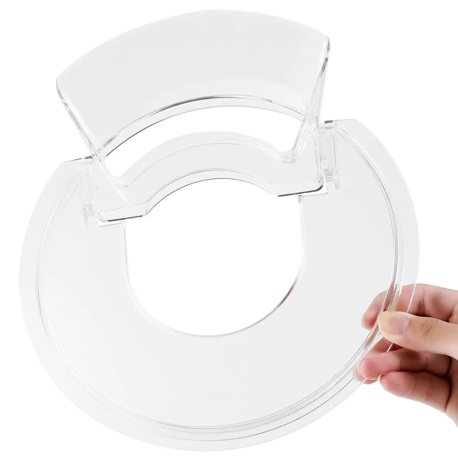 

Premium 4.5-5QT Pouring Shield Splash-Proof Cover Suitable for KitchenAid Stand Mixers, Detachable Dumping Shield Design