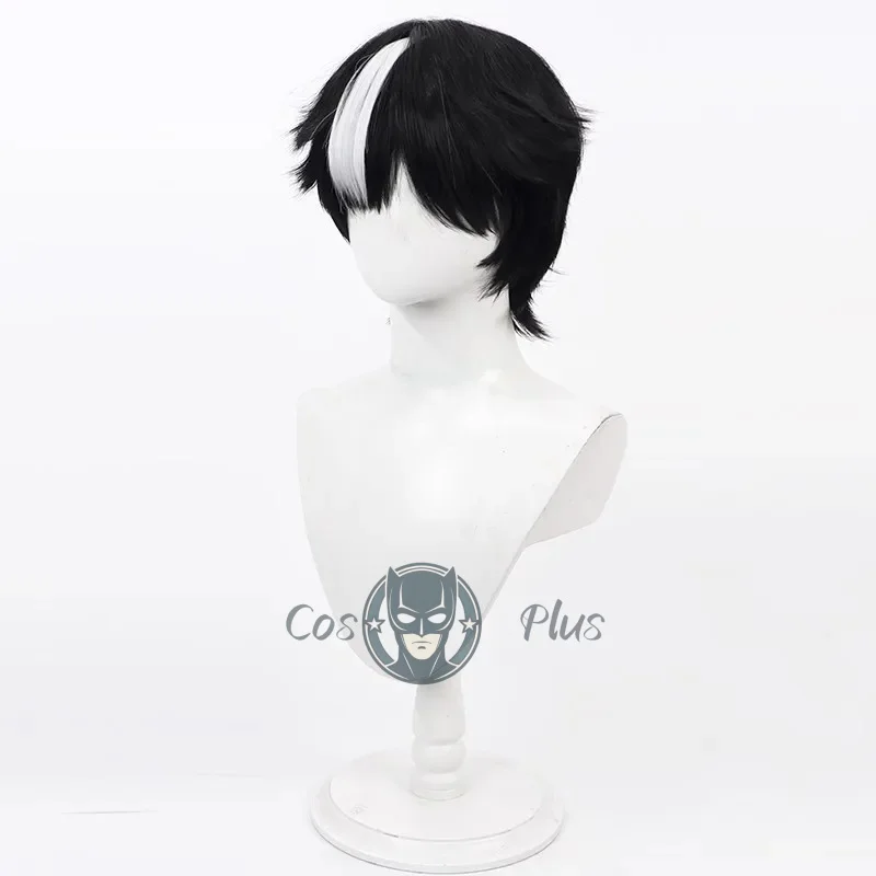 لعبة الهوية الخامس جاك شعر مستعار تأثيري 2025 جديد الشعر الاصطناعية الكبار الممزق تأثيري هالوين حفلة لعب الأدوار الباروكات + غطاء شعر مستعار مجاني