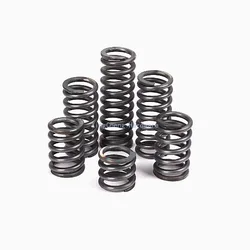 Spring  Steel Pressure Spring Compression Springs High Elastic Blackening Spring Wire Dia 1.4mm Outer Dia8-22mm Length10-50mm