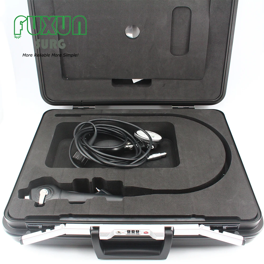 Premium Urology Surgical Instruments Endoscope Reusable Fiberoptic Video Flexible Ureterorenoscope Ureteroscope System set