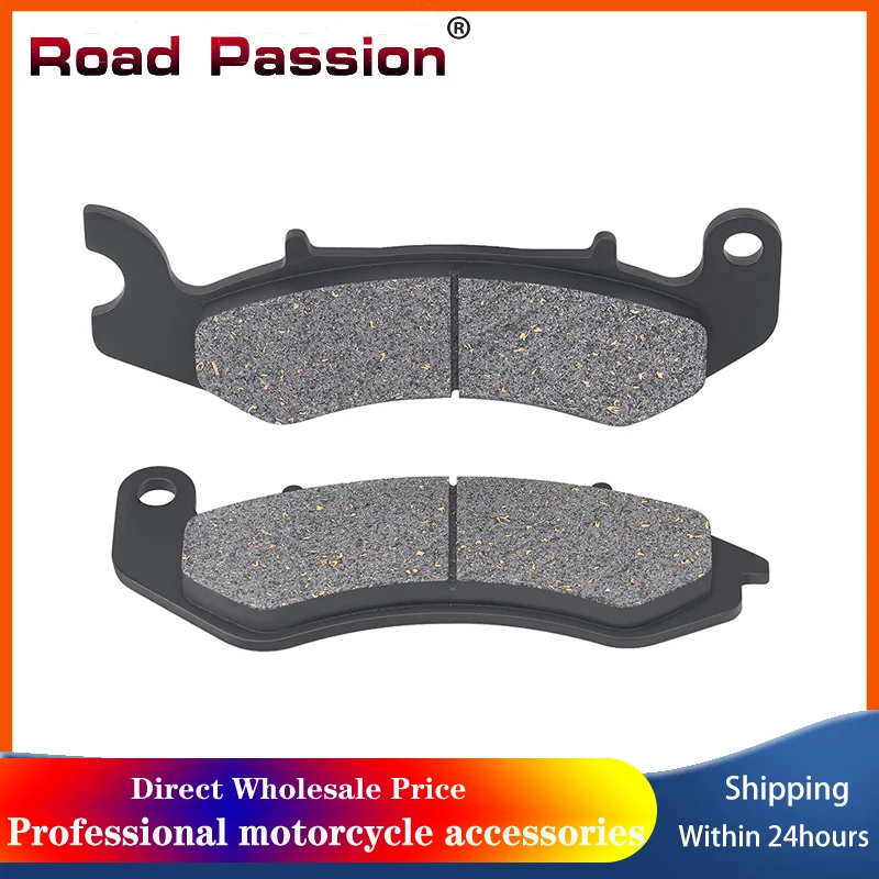 Road Passion Motorcycle Parts Front Brake Pads For GENERIC KSR TR125 Demonio 50 125 2017- 2018 TW125 Classic Code GRS Sirion 125