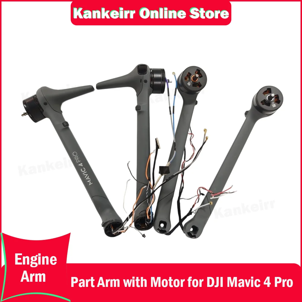 

Оригинальный рычаг с двигателем для DJI Mavic 4 Pro, передние и правые новые рычаги двигателя с радаром Mavic 4Pro, запасные части для ремонта
