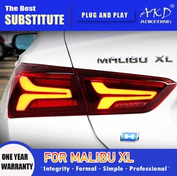 AKD Tail Lamp for Chevrolet Malibu XL LED Tail Light 2016-2022 Malibu XL Rear Fog Brake Turn Signal Automotive Accessories