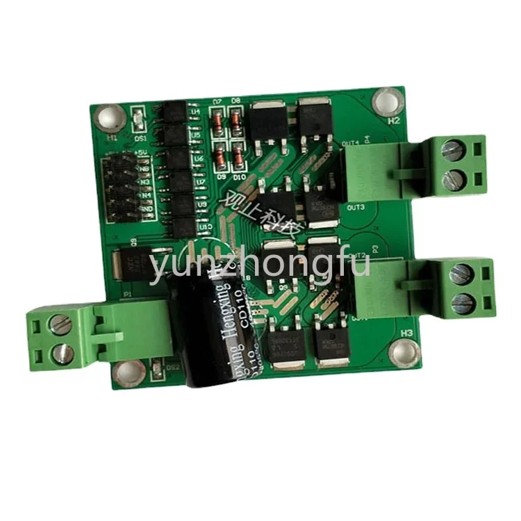 

Контроллер PLC 24 В, двойная схема, модуль привода двигателя постоянного тока 24 В, мост H L298N Logic