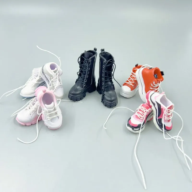 Calçados esportivos de 3,5 cm de comprimento para acessórios de vestir de boneca Blythe 1/6