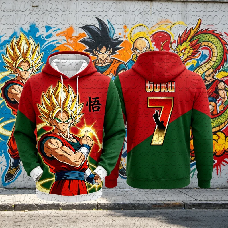 Shoulder Massage Ball - Hoodie Anime Dragon Ball Super Saiyan
