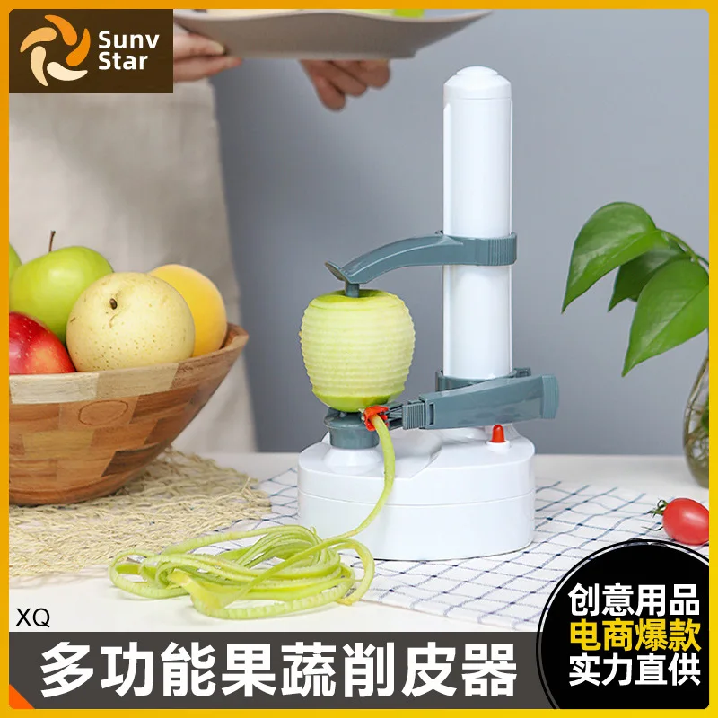 

Подходит для очистки Apple, электрическая овощечистка, многофункциональная бытовая автоматическая овощечистка, скребок для апельсиновых фруктов, нож для очистки