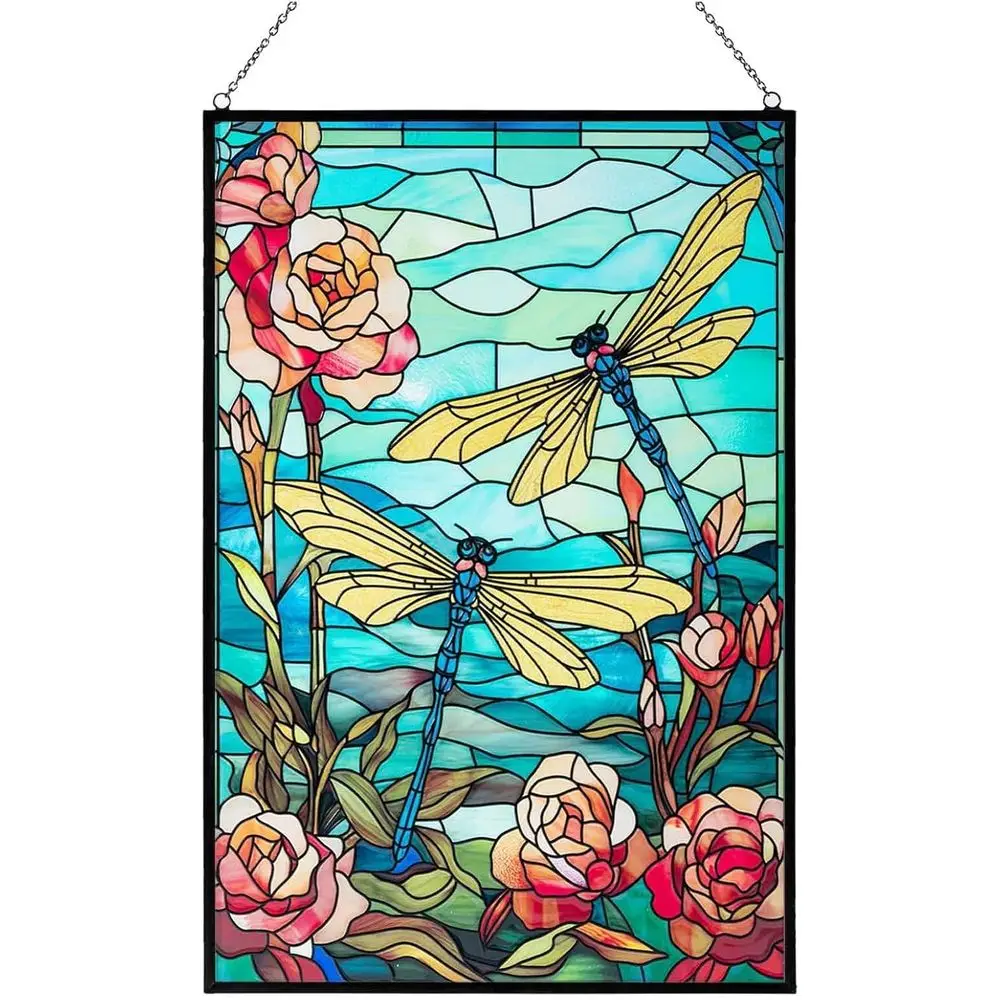 

Витражные подвески на окно, подвески-ловушки для солнца Dragoy или подвески на окна, ручной работы, для интерьера или домашнего декора